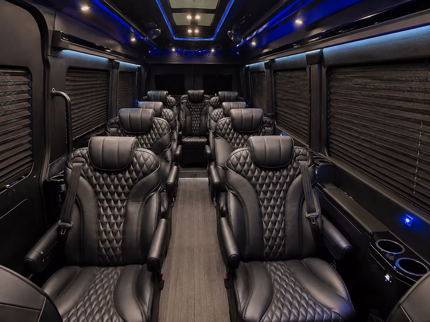 burbank airport transportation onboard seating