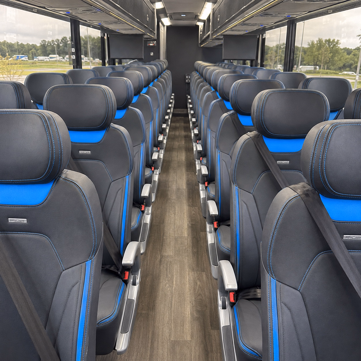 burbank bus rental service area
