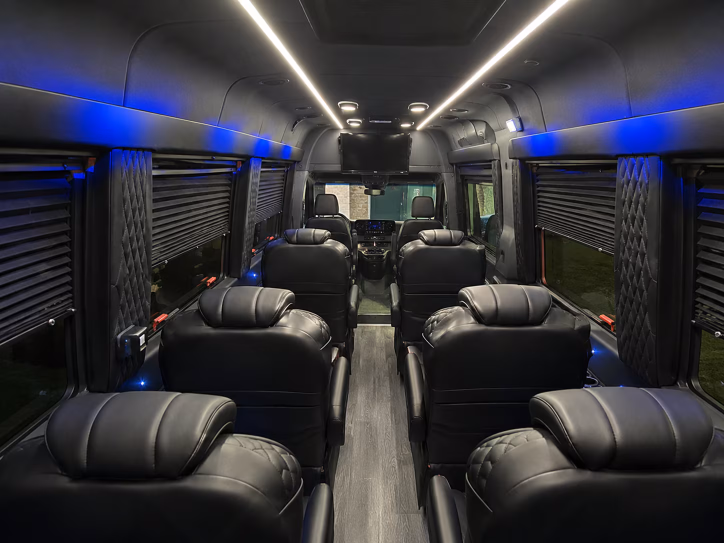 burbank school event transportation onboard seating