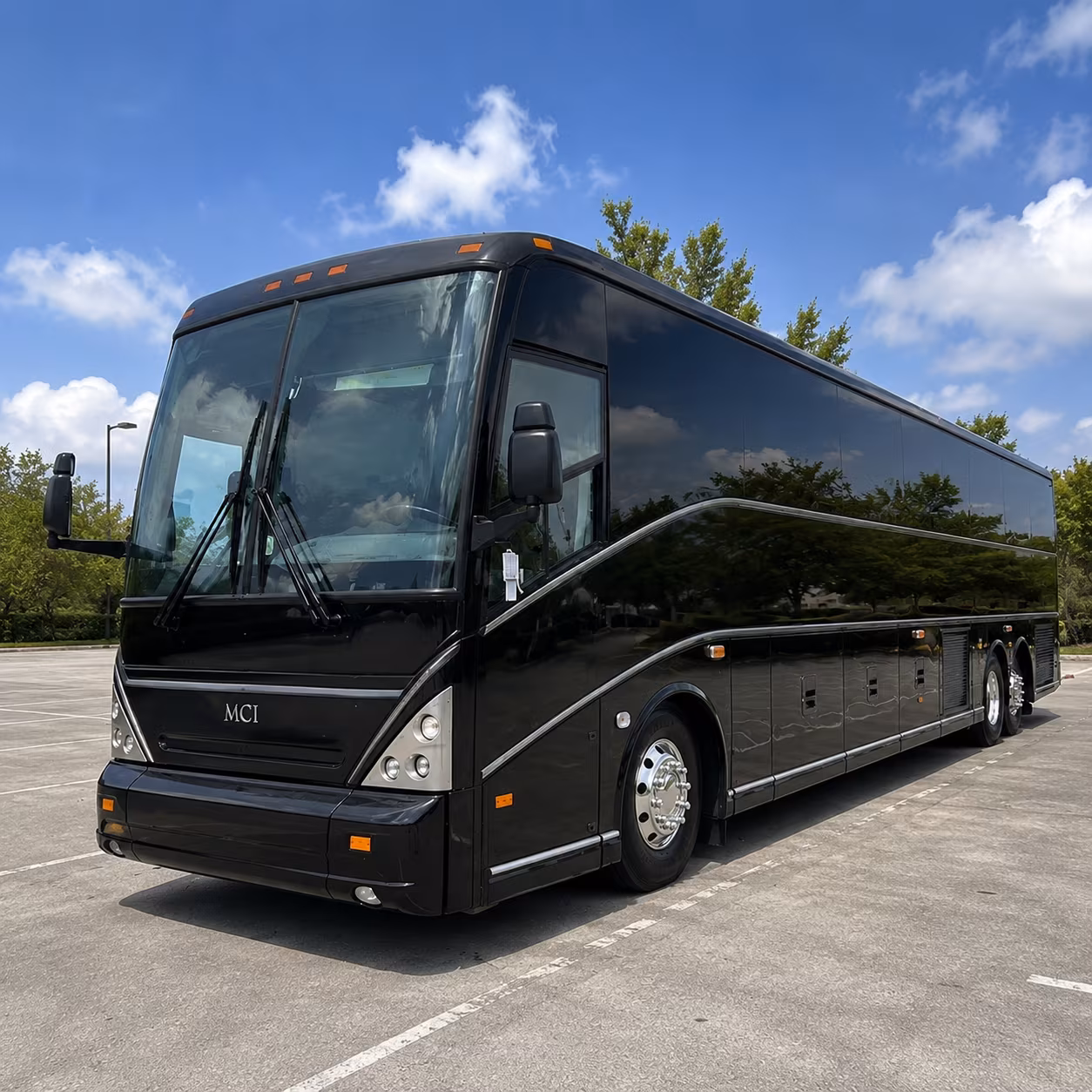rent a bus to castaway restaurant for burbank prom night